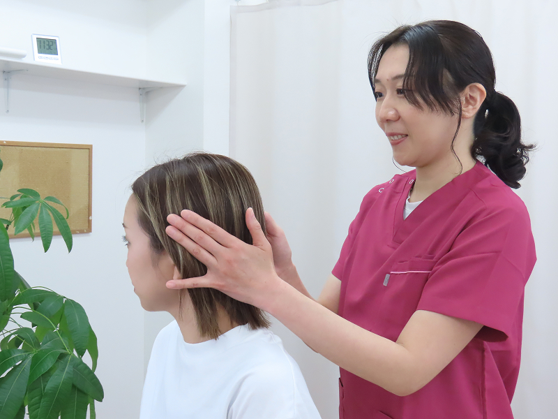 2、女性施術者の調整